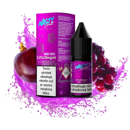 Nasty Liq Salt Asap Grape 20mg vaping cz