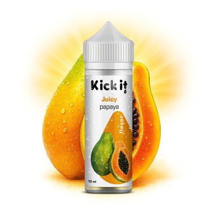 Kick it juicy papaya vaping cz