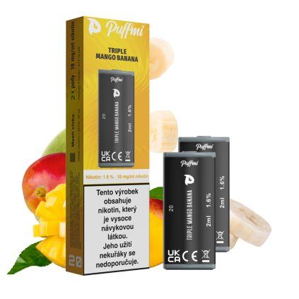 Puffmi POD 2x Tripple Mango Banana