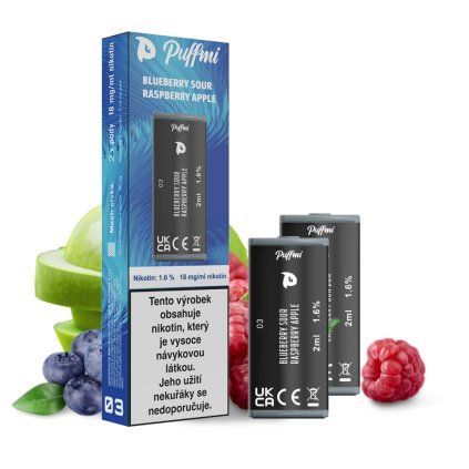 Puffmi POD 2X Blueberry Sour Raspberry Apple