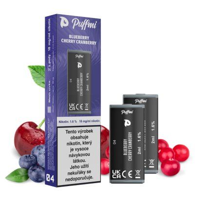 Puffmi POD 2X Blueberry Cherry Cranberry