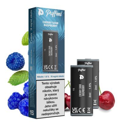 Puffmi POD 2x Cherry Sour Raspberry