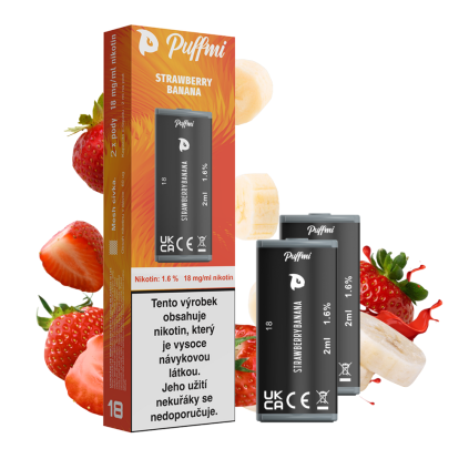Puffmi POD 2x Strawberry Banana