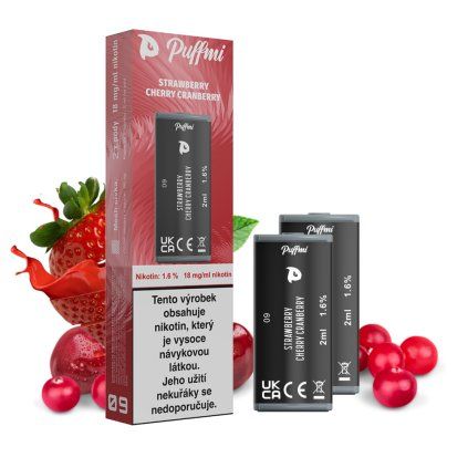 Puffmi POD 2X Strawberry Cherry Cranberry