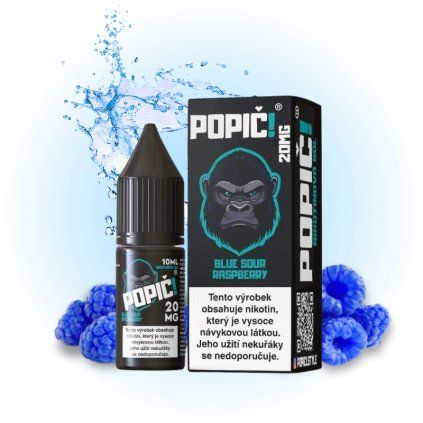 popici blue sour raspberry vaping cz