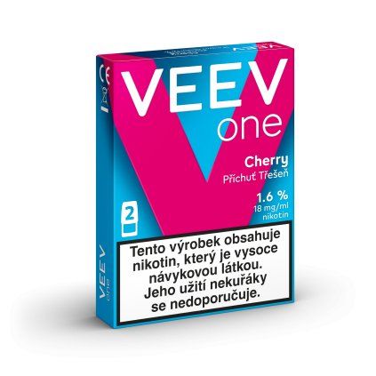 veev one náplně cherry krabička23