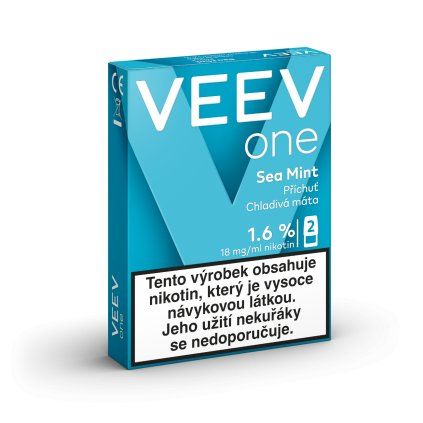 veev one náplně sea mint krabička 1