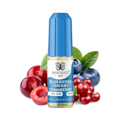 bar juice blueberry cherry cranberry vaping cz