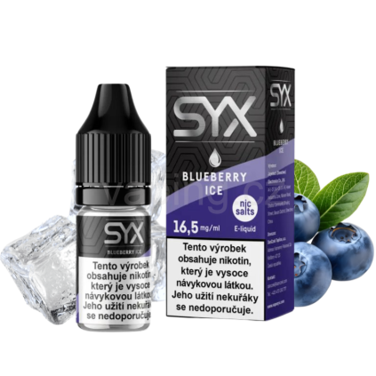 syx salt blueberry ice vaping cz