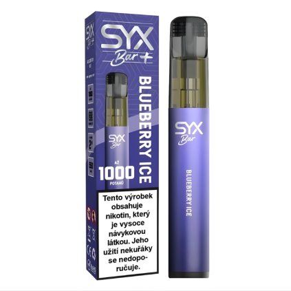 syx bar blueberry ice vaping cz
