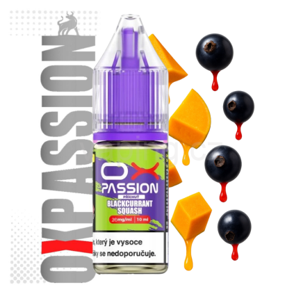 oxpassion blackcurrant squash 20mg vaping cz