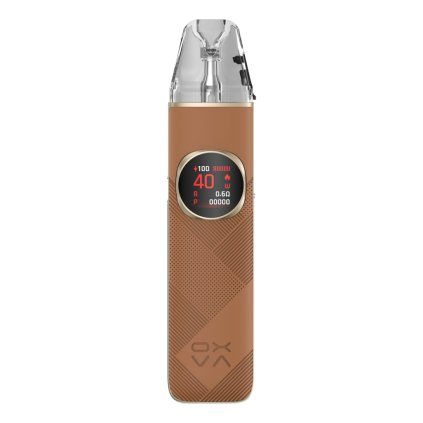 Oxva nexlim 2 bright brown leather vaping cz