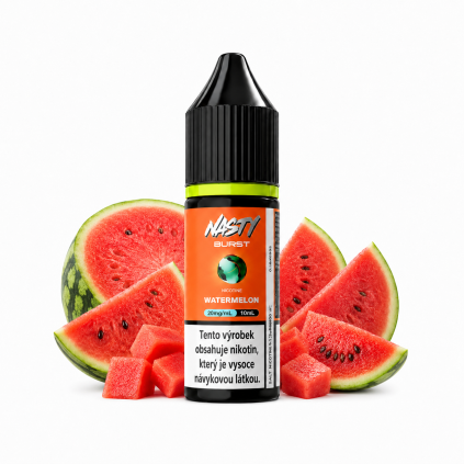 nasty burst salt watermelon vaping cz