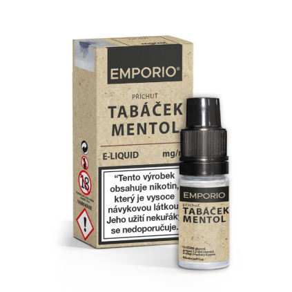 emporio e liquid tabacek mentol vaping cz