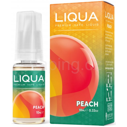 LIQUA Elements Peach 10ml (Broskev) (Obsah nikotinu 18mg)