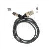 USB kabel nabíjecí 5A USB-A > USB-C (1,0m) (Barva Modrá)
