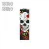 wraps pour accus 18650 5pcs zombies skull series