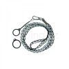 weave lanyard with 2 silicone rings white 1pcs