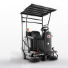 ROS1300 ride on sweeper 22 Overhead