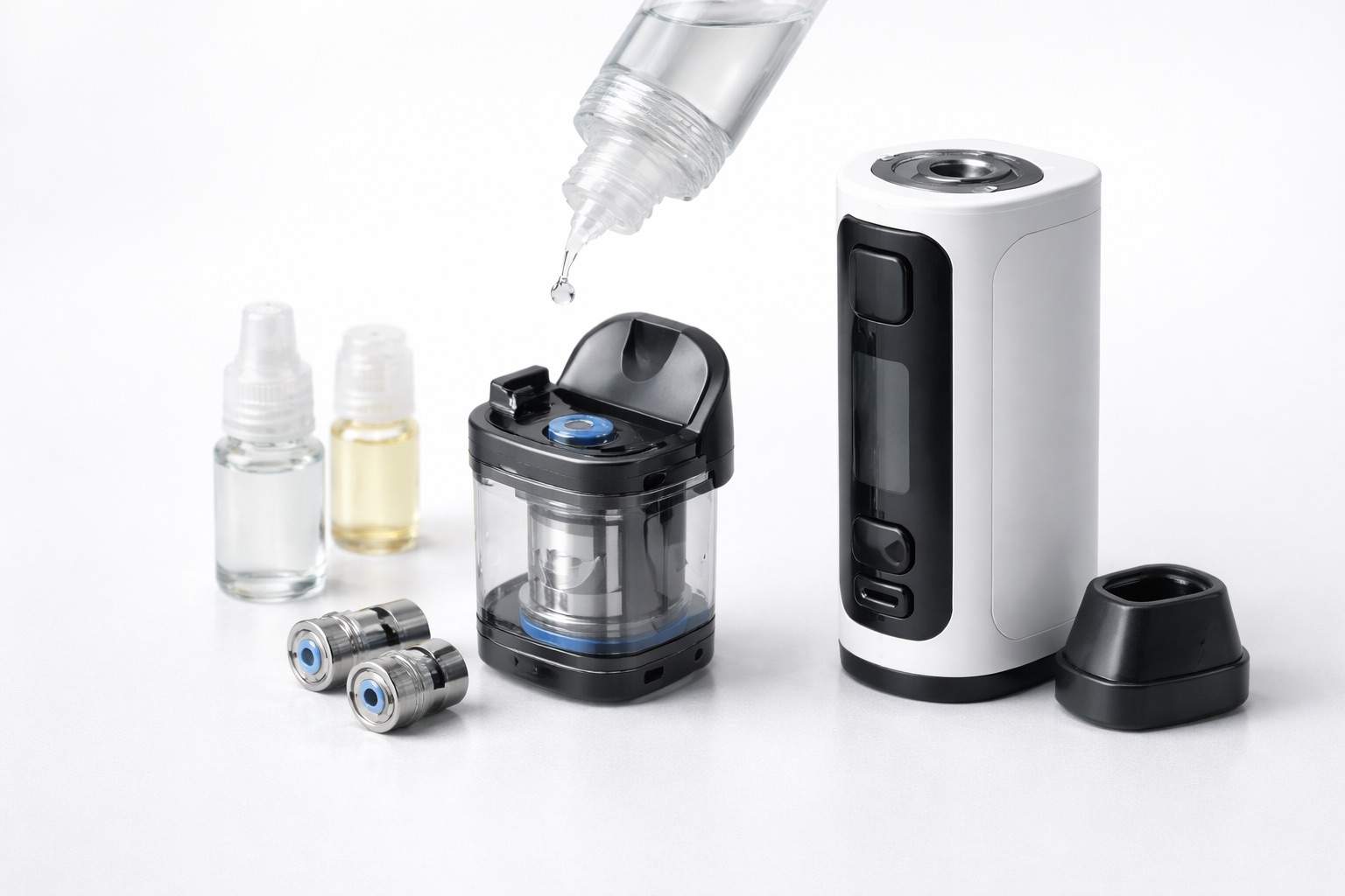 Servis a údržba doplňovacích POD elektronických cigaret