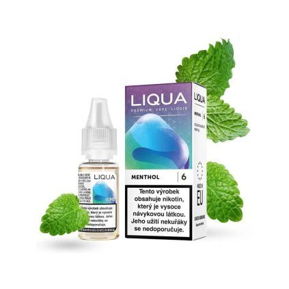 6285 1 e liquid liqua menthol mentol 10ml