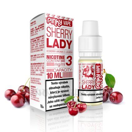 Pinky Vape Sherry Lady (Višeň) 10ml