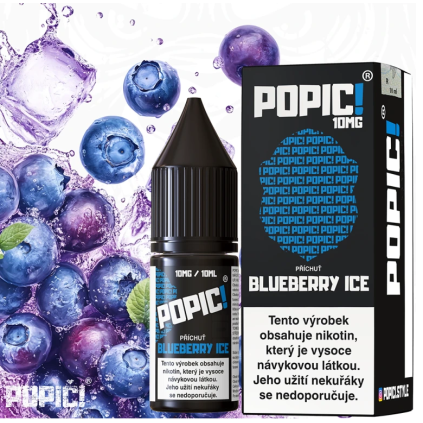Popič! SALT BLUEBERRY ICE 10ml
