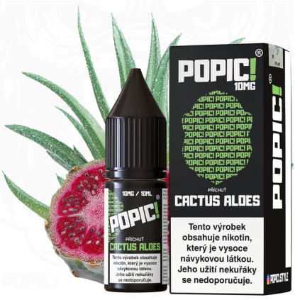Popič! SALT CACTUS ALOES 10ml