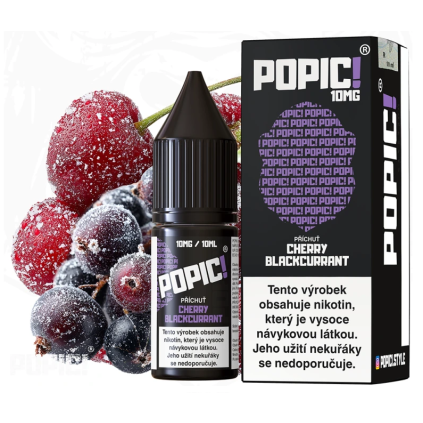 Popič! SALT CHERRY BLACKCURRANT 10ml