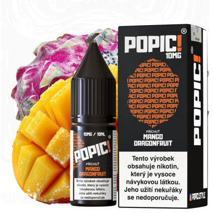 Popič! SALT MANGO DRAGONFRUIT 10ml