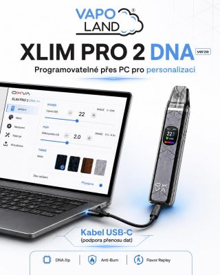 OXVA programovatelná přes PC? To jsme museli vyzkoušet! Úžasný pod s Evolv DNA čipem, který umožňuje naprostou kontrolu!...