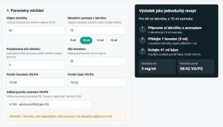 Představujeme novinku na našem webu. Pomůže vám rychle spočítat, kolik nikotinu přidat při míchání liquidu, abyste dosáhli...
