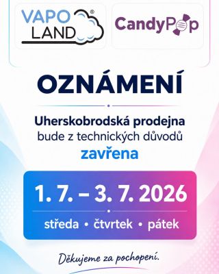 Od středy do konce týdne v Uherském Brodě zavřeno! Můžete se na mě těšit v Uherském Hradišti