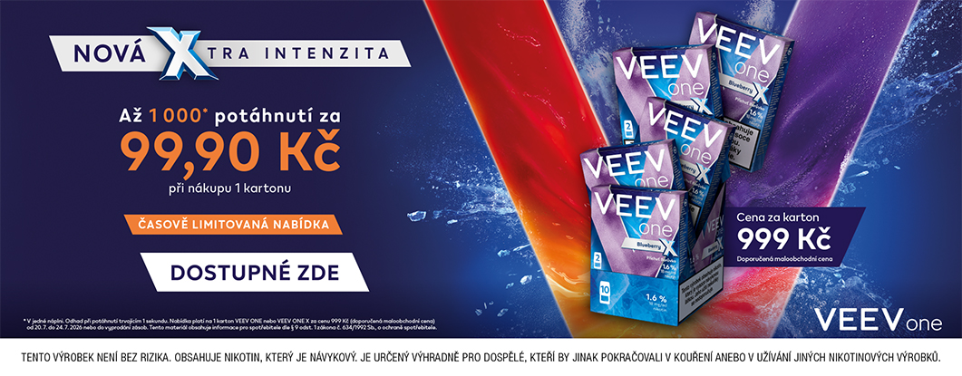 Akce na VEEV ONE a VEEV ONE X náplně!