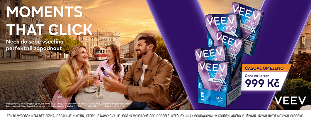 Akce na VEEV ONE a VEEV ONE X náplně!