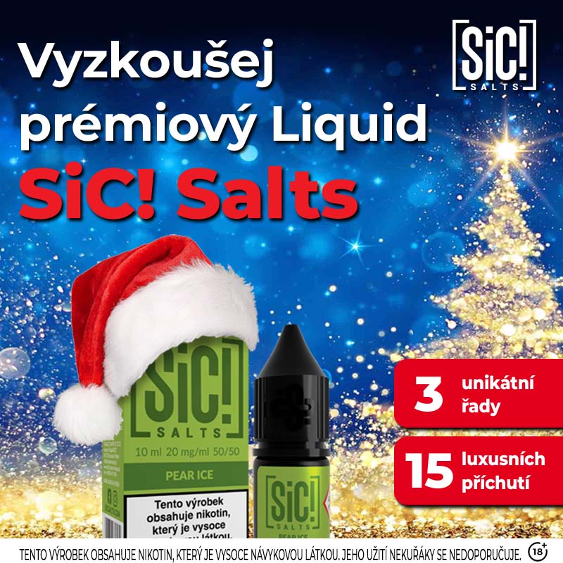 Prémiový liquiod Sic Salts
