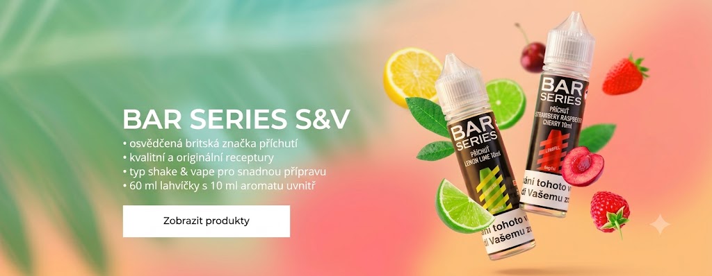 BAR SERIES S&V příchutě