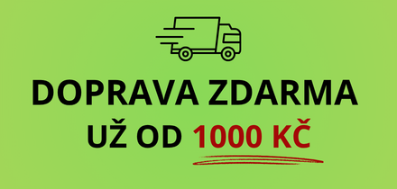 Doprava zdarma nad 1000 Kč na Vapoo.cz