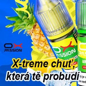 OXVA salt e-liquidy - X-treme chuť, která Tě probudí