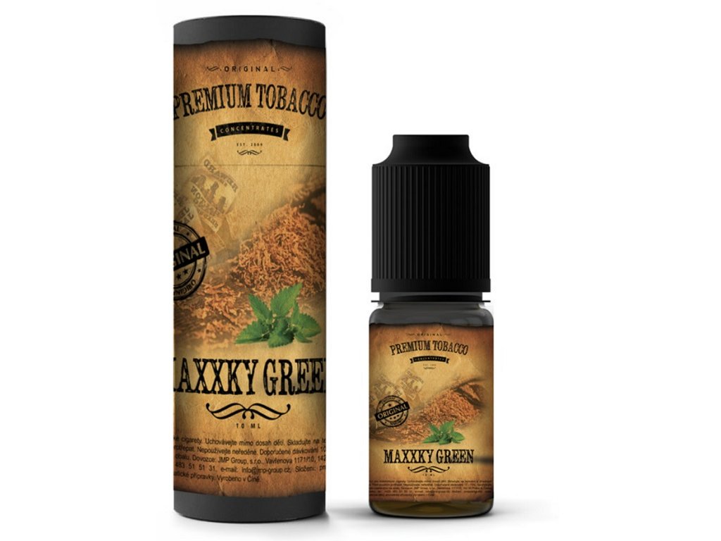 Příchuť Premium Tobacco Maxxky green 10ml