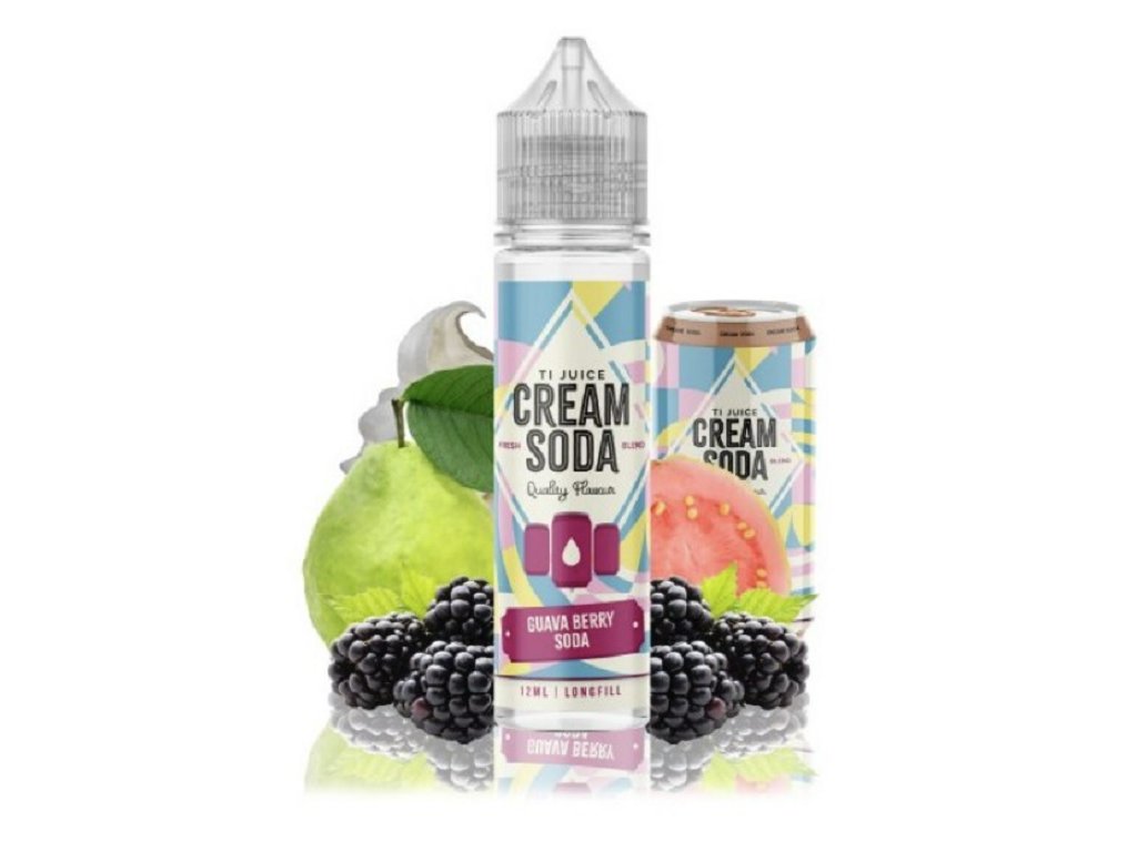 Příchuť Cream Sodas Shake and Vape Guava Berry Soda 12ml