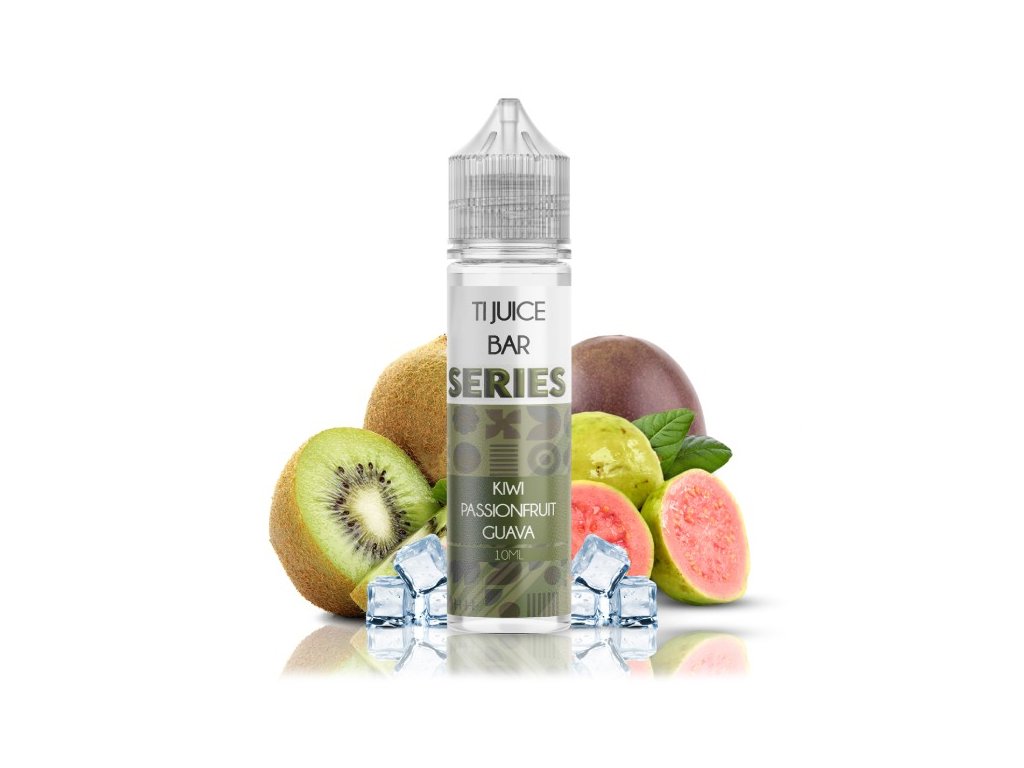 Příchuť TI Juice Bar Series Kiwi Passion Fruit Guava SnV 10ml