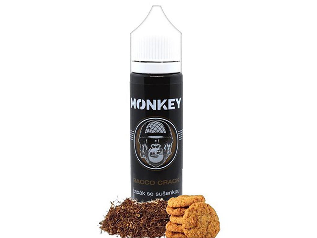 Příchuť Monkey liquid Bacco Crack Shake 12ml | Vapoo.cz