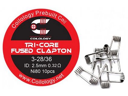 10130 1 predmotane spiralky coilology tri core fused clapton ni80 0 32ohm 10ks