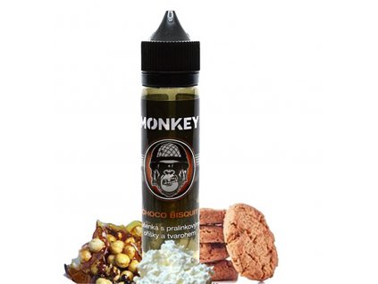 12392 1 monkey liquid choco bisquit 8ml