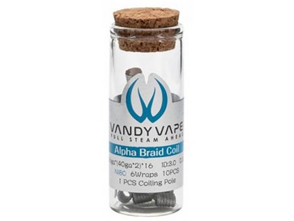 13415 1 vandy vape alpha braid coil ni80 predmotane spiralky 10ks