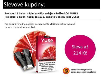 VUSE Strawberry Mint Coupon
