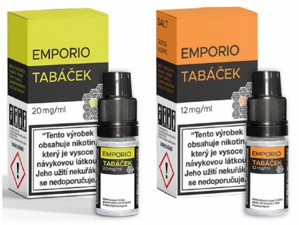 e liquid EMPORIO Nic Salt Tabáček 10ml