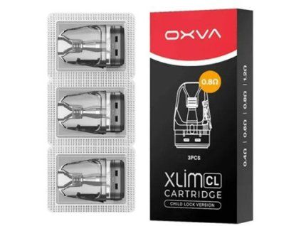 oxva xlim cl v3 pod top fill cartridge 08ohm 2ml 3pack