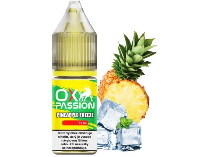 liquid oxva ox passion salts pineapple freeze 10ml 10mg